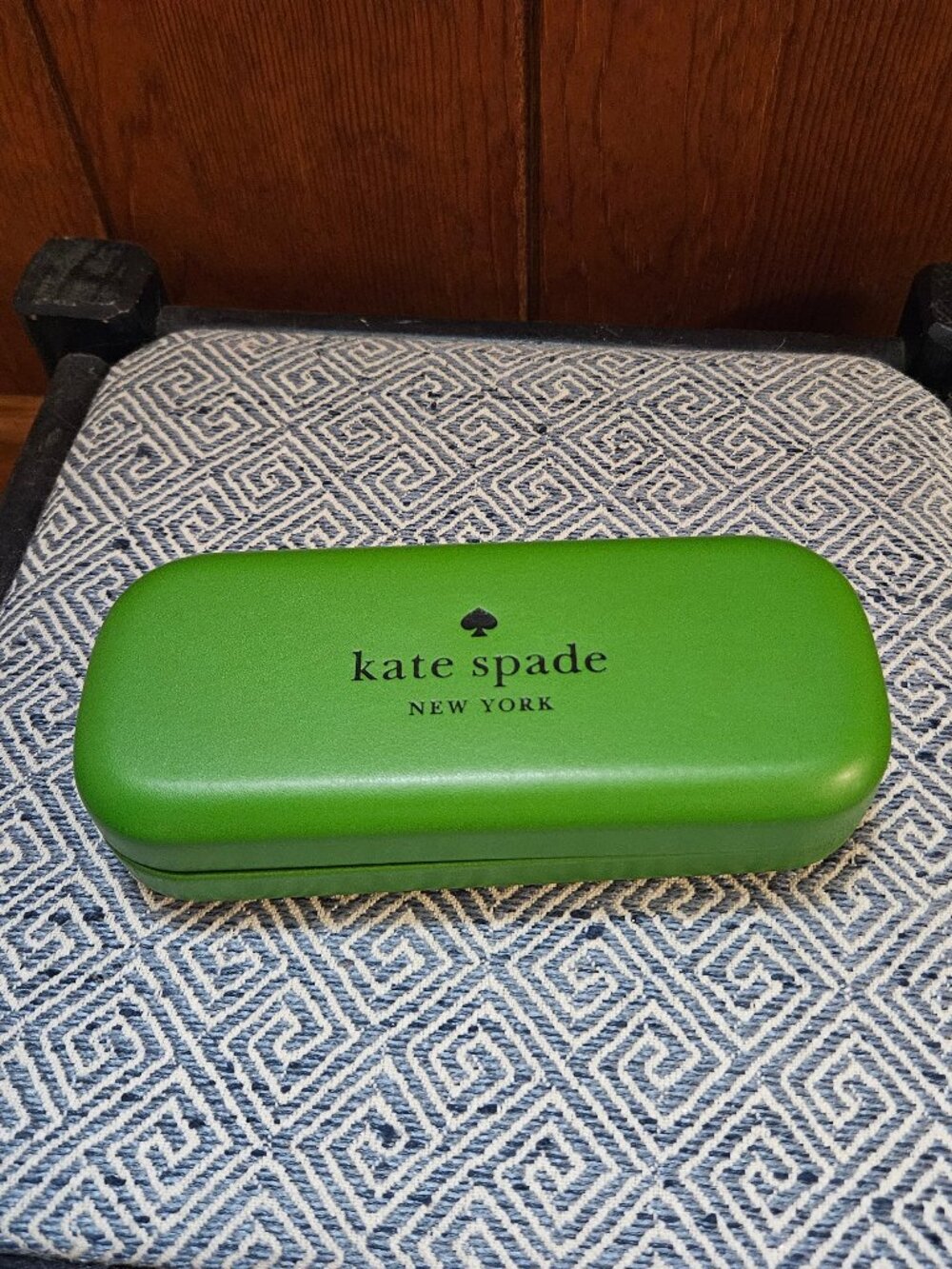 Kate Spade Lime Green Hard Clamshell Eyeglass Case